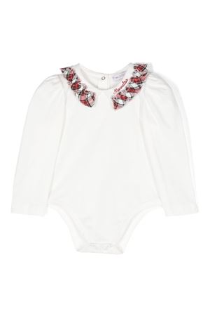 body in cotone bianco MONNALISA KIDS | 39D30140030143